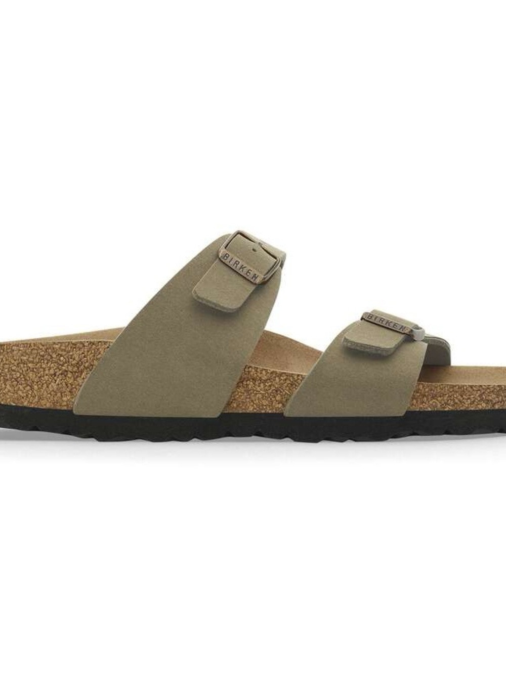 Birkenstock Sydney Vegan Sandals in Olive - Picture 4 of 8